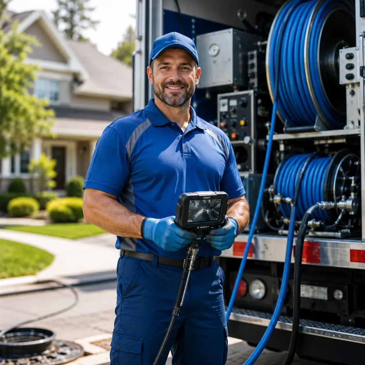 Local outdoor drain cleaning specialists in Texico, IL